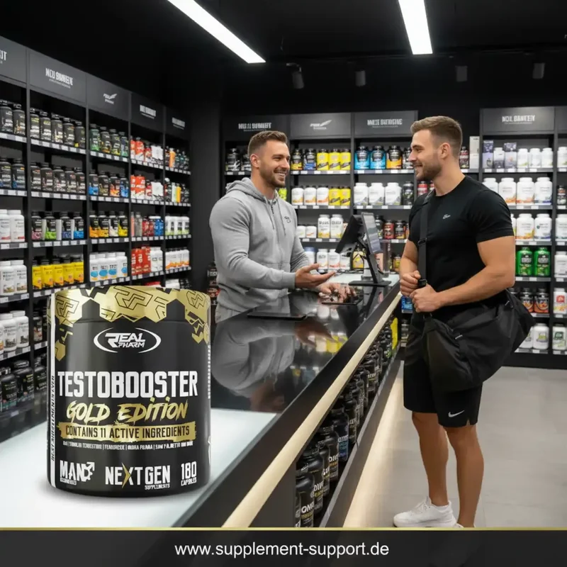 REAL PHARM® TEST BOOSTER Gold Edition 180 Kapseln