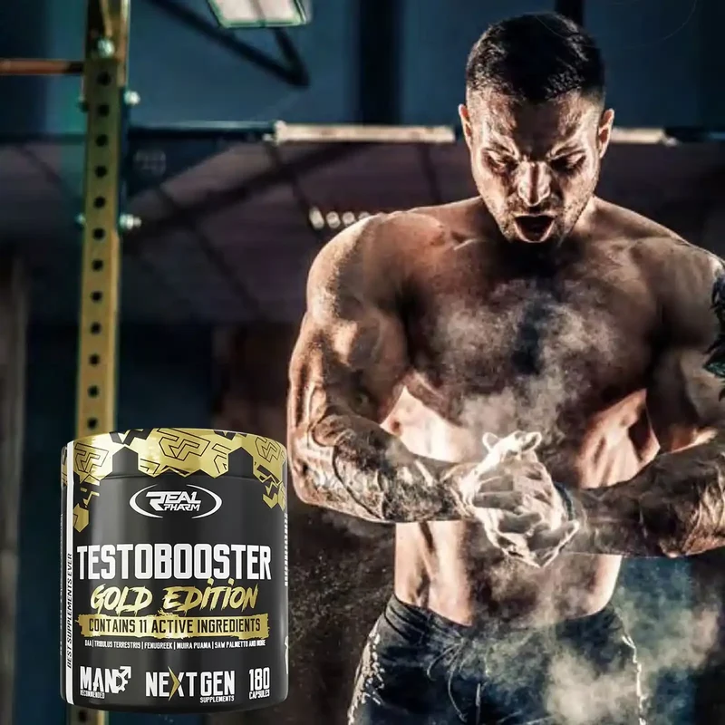 REAL PHARM® TEST BOOSTER Gold Edition 180 Kapseln