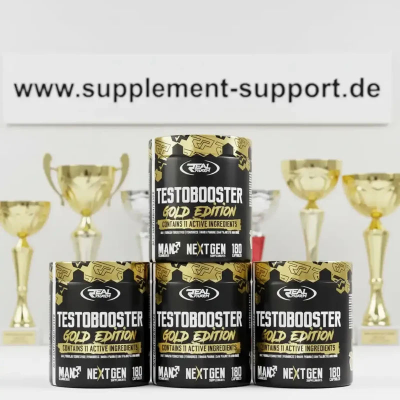 REAL PHARM® TEST BOOSTER Gold Edition 180 Kapseln