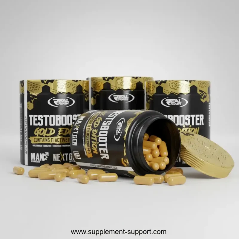 REAL PHARM® TEST BOOSTER Gold Edition 180 Kapseln