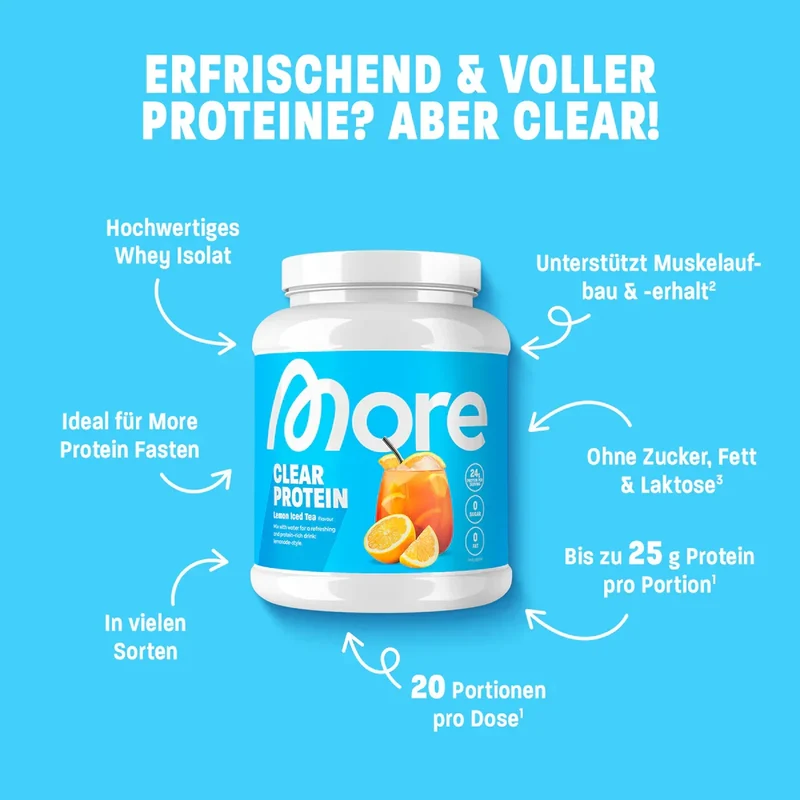 More Nutrition Clear Whey Isolate 600g