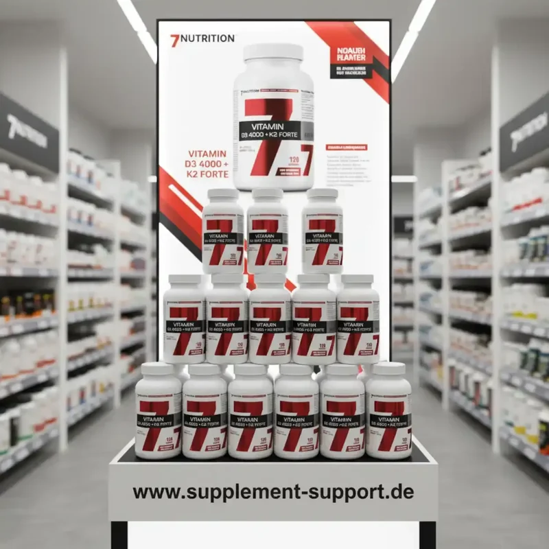 Vitamin D3 + K2 Forte 120 Kapseln 4000i.e.