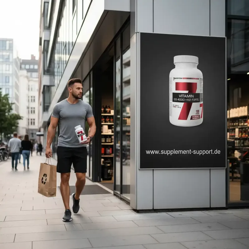 Vitamin D3 + K2 Forte 120 Kapseln 4000i.e.
