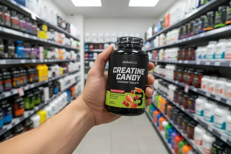 BioTech USA Creatine Candy, 240 Kautabletten