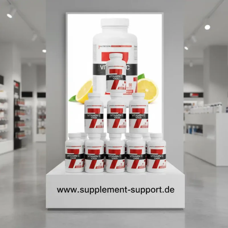 7Nutrition Vitamin C 1000mg 90 Vegan Kapseln