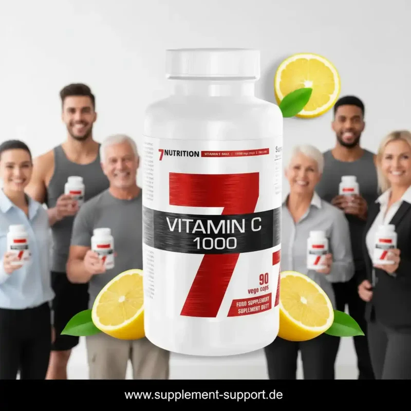 7Nutrition Vitamin C 1000mg 90 Vegan Kapseln