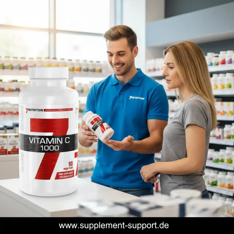 7Nutrition Vitamin C 1000mg 90 Vegan Kapseln