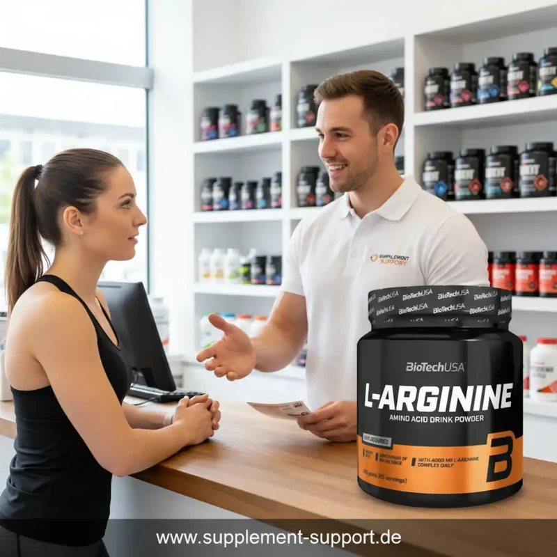 BioTech USA 100% L-Arginine Pulver 300g