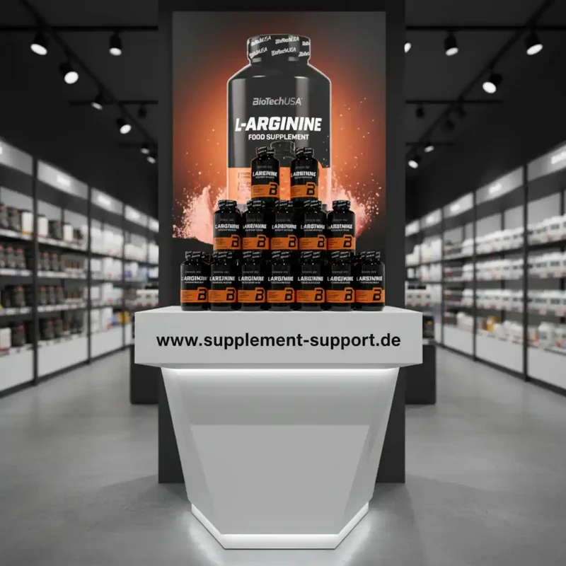BioTech USA L-Arginine HCL 90 MEGA Kapseln á 1000mg