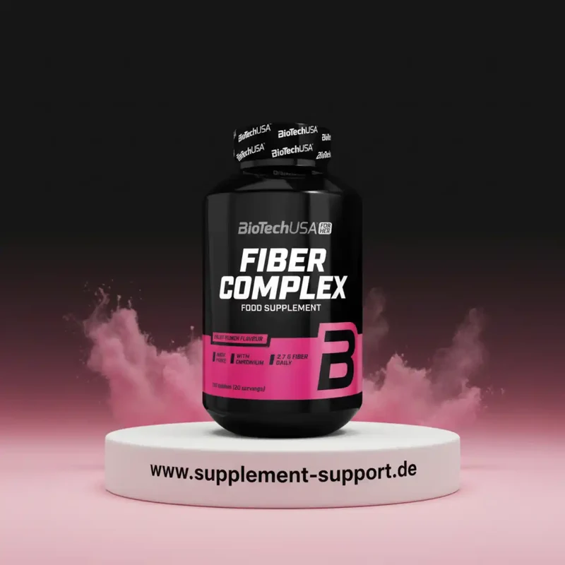 BioTech USA Fiber Complex Ballaststoff 120 Kautabletten