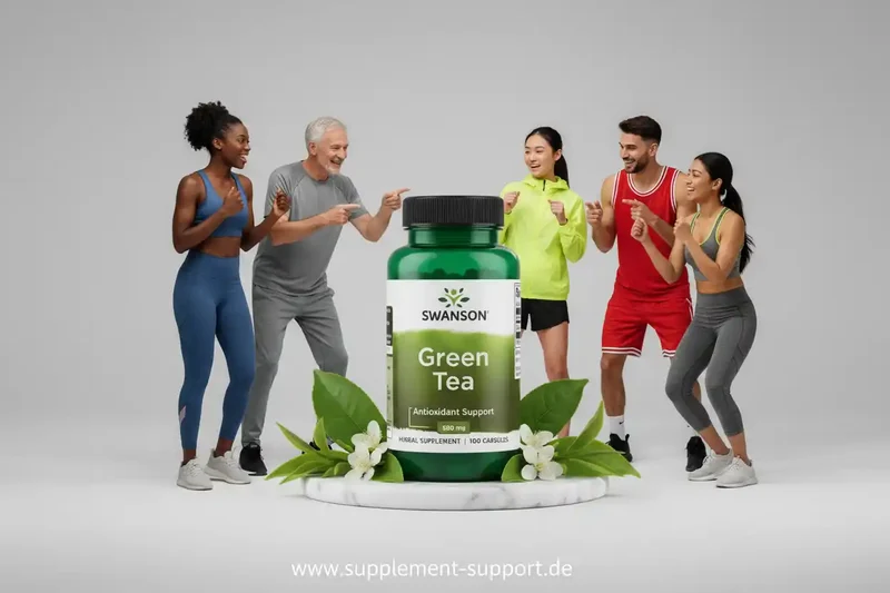 Swanson Grüner Tee Extrakt 100 Kapseln