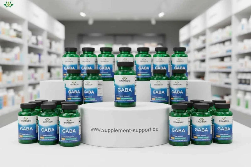 Swanson GABA 750mg Maximum Strength 60 Vegan Caps