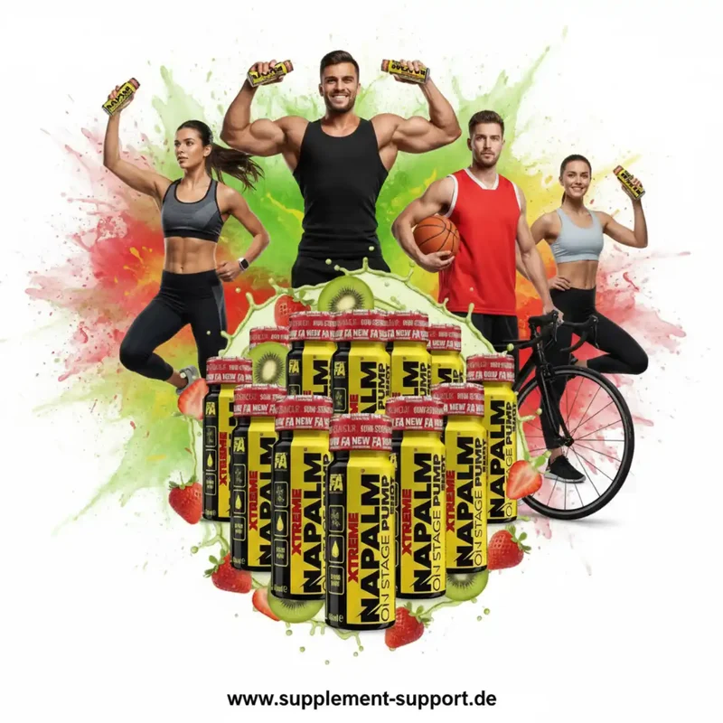 FA® Napalm on Stage Pump Shots 12x60ml
