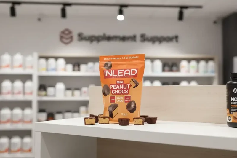 Inlead Mini Peanut Chocs 72g - MHD 10.2026