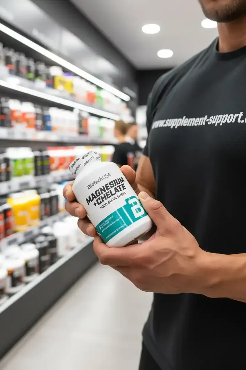 BioTech USA Magnesium + Chelate 60 Kapseln