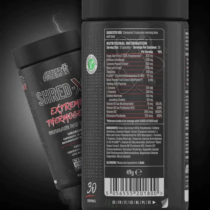 Applied Nutrition Shred-X EXTREM 90Caps.