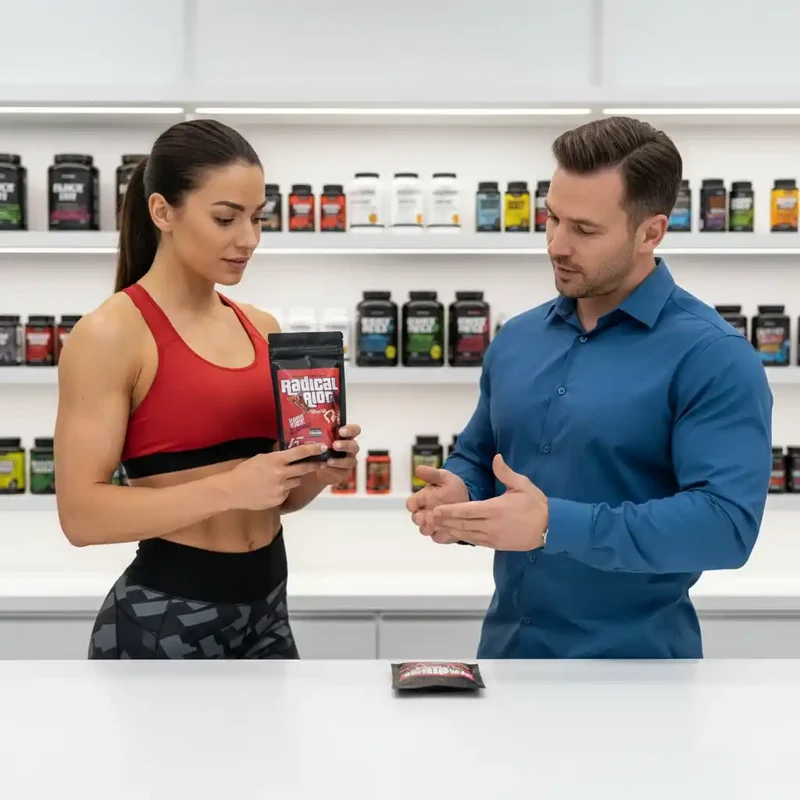 Radical Riot V3 Hardcore Version Pre Workout 17g Proben