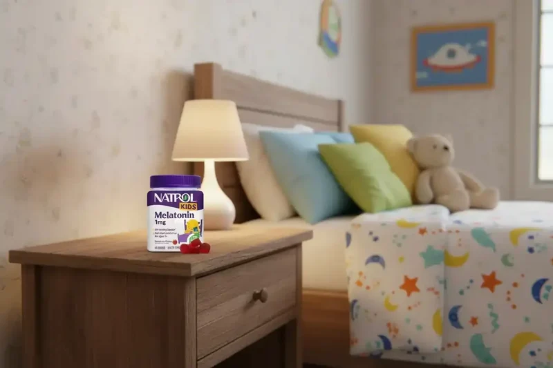 Natrol Kids Melat@nin - 1 mg - Beere - 60 Gummies