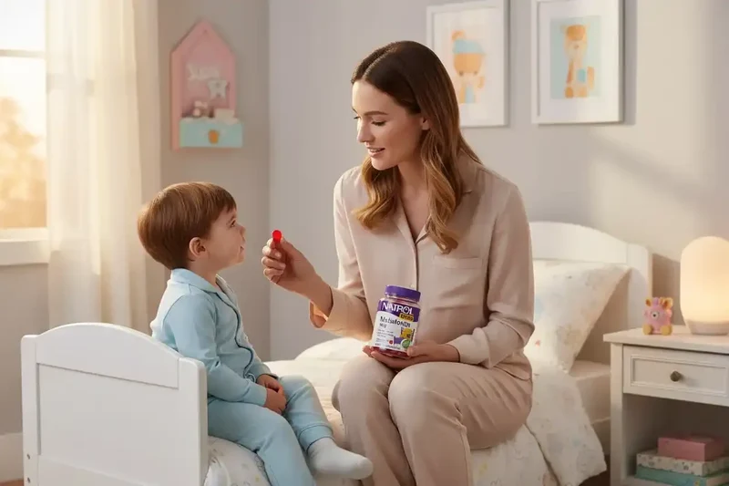 Natrol Kids Melat@nin - 1 mg - Beere - 60 Gummies