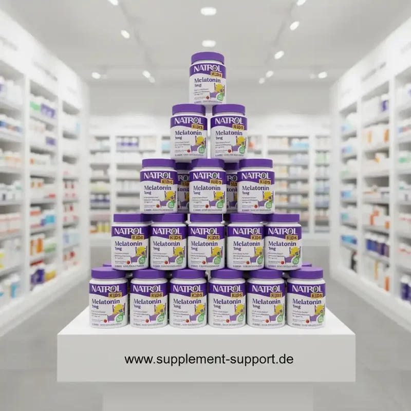 Natrol Kids Melat@nin - 1 mg - Beere - 60 Gummies
