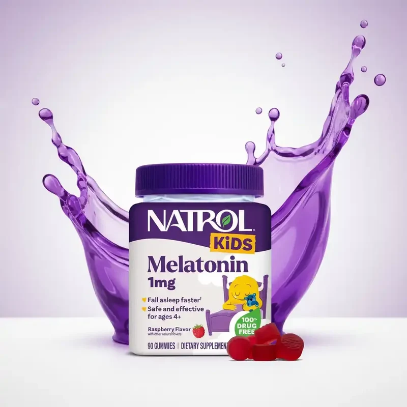 Natrol Kids Melat@nin - 1 mg - Beere - 60 Gummies