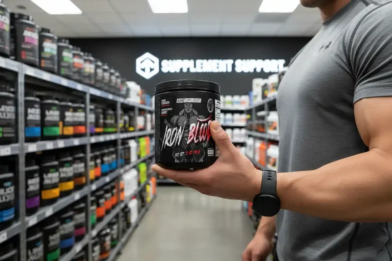 Iron Blood Pre-Workout Booster 340g