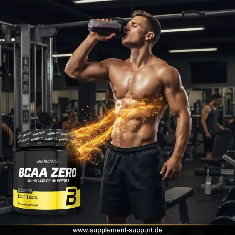 BioTech USA BCAA ZERO Aminosäure Pulver 360g