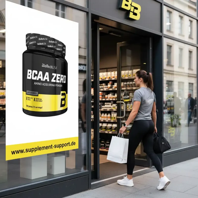 BioTech USA BCAA ZERO Aminosäure Pulver 360g