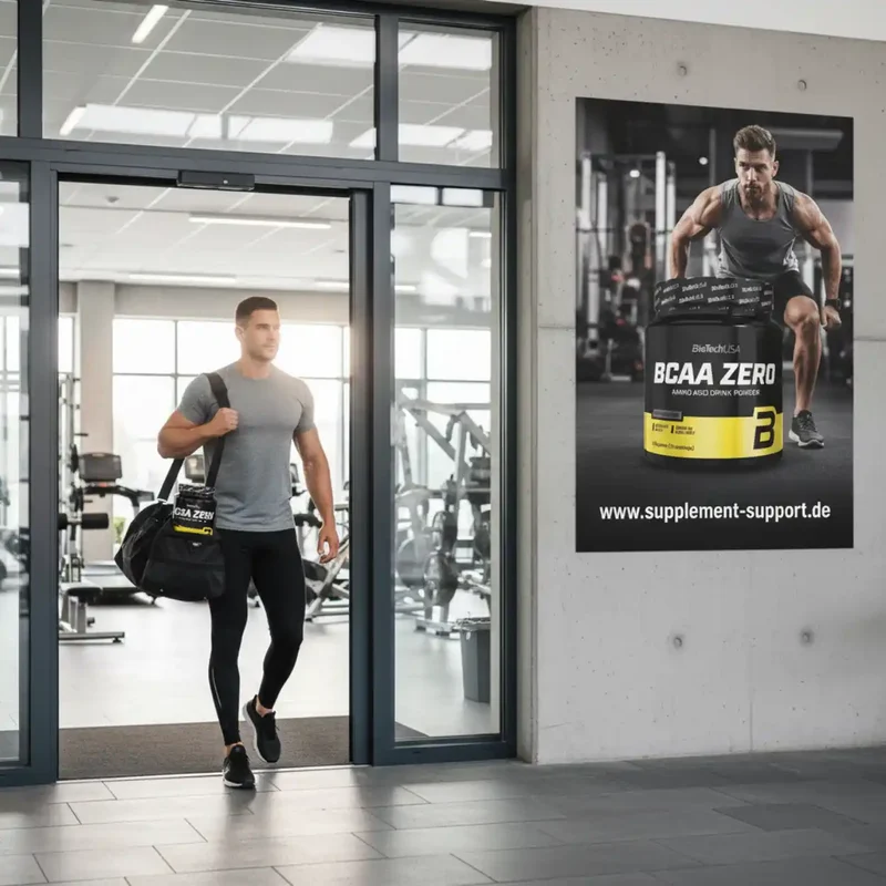 BioTech USA BCAA ZERO Aminosäure Pulver 360g