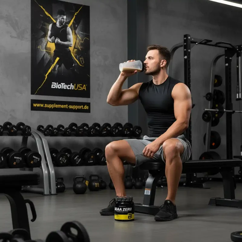 BioTech USA BCAA ZERO Aminosäure Pulver 360g