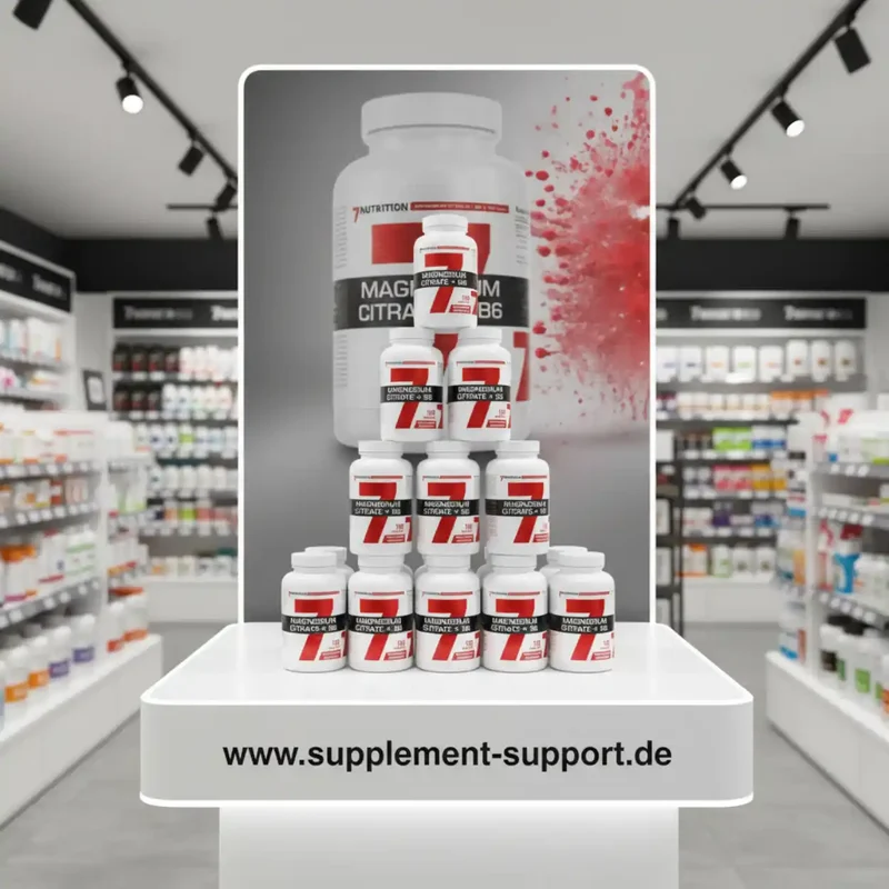 7Nutrition Magnesium Citrat 120 Vegan Kapseln