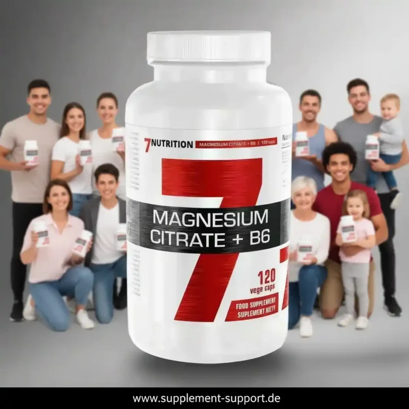 7Nutrition Magnesium Citrat 120 Vegan Kapseln