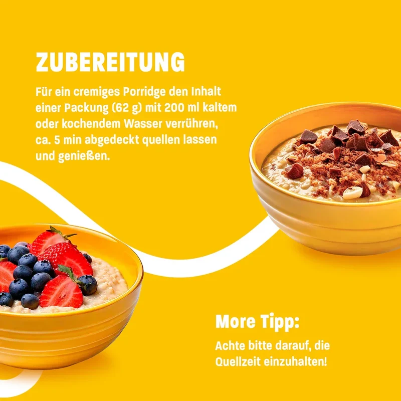 More Protein Porridge 62g - Original Taste