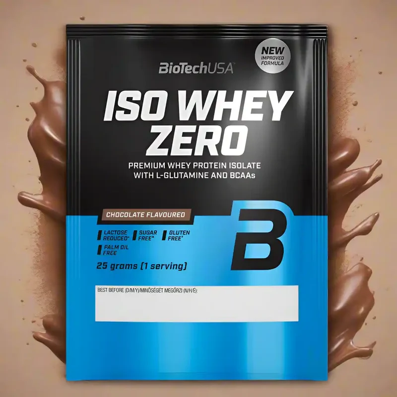 BioTech USA Iso Whey Zero Protein Pulver 25g Probe