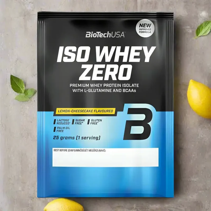 BioTech USA Iso Whey Zero Protein Pulver 25g Probe