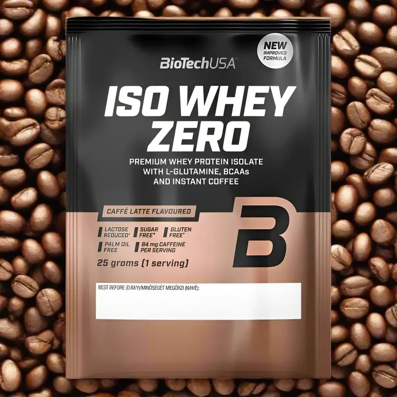 BioTech USA Iso Whey Zero Protein Pulver 25g Probe