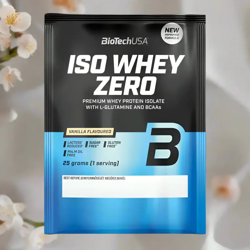 BioTech USA Iso Whey Zero Protein Pulver 25g Probe