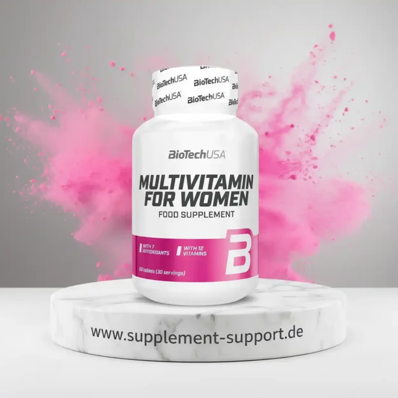 BioTech USA Multivitamin for Women - 60 Caps