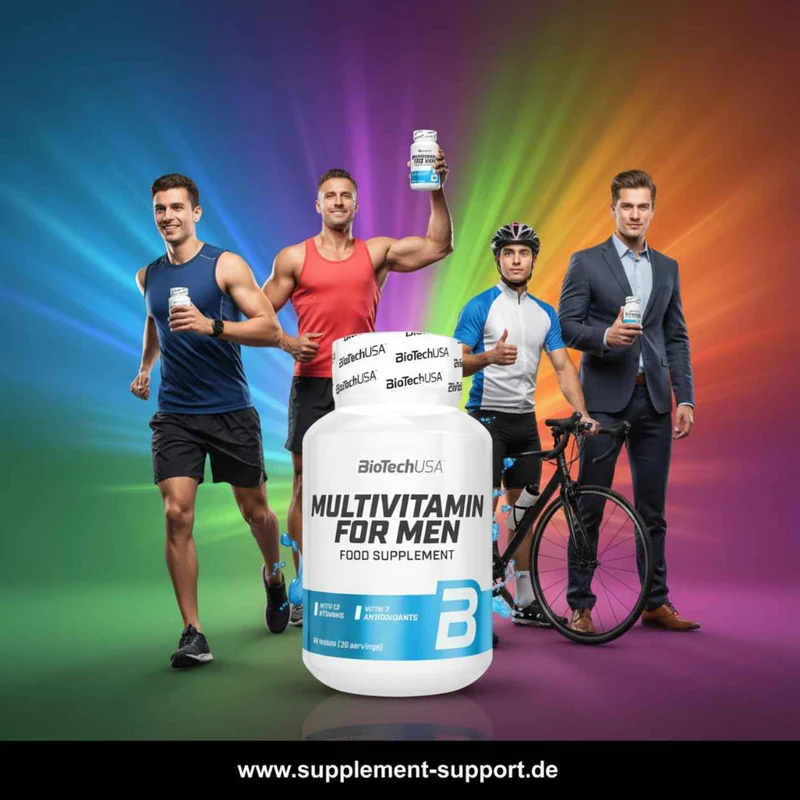 BioTech USA Multivitamin for Men - 60 Caps