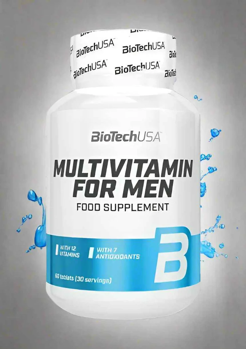 BioTech USA Multivitamin for Men - 60 Caps