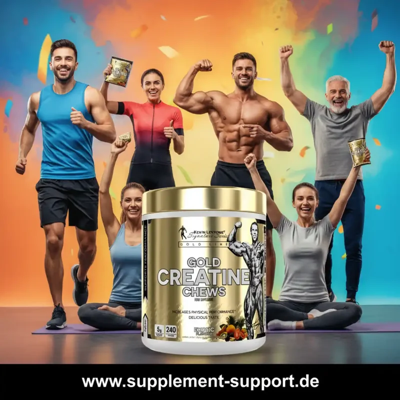 Kevin Levrone® Gold CREATINE Kautabletten 240 Stück / 432g