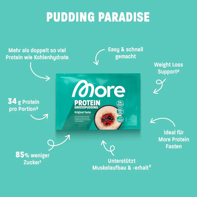 More Protein Grießpudding 60g