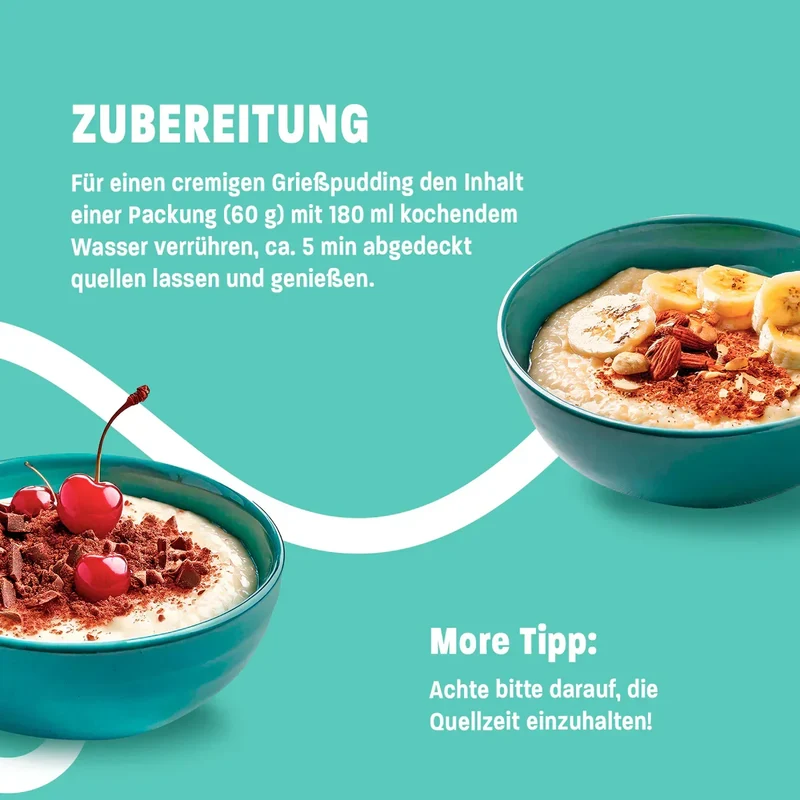 More Protein Grießpudding 60g