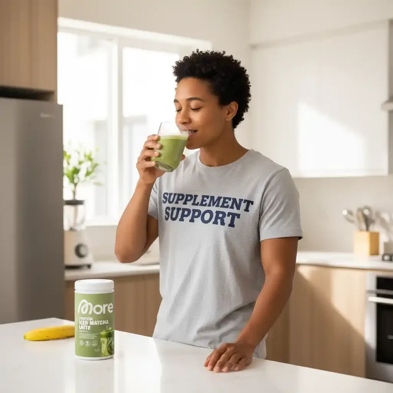 Protein Iced Matcha Latte von More Nutrition 500g