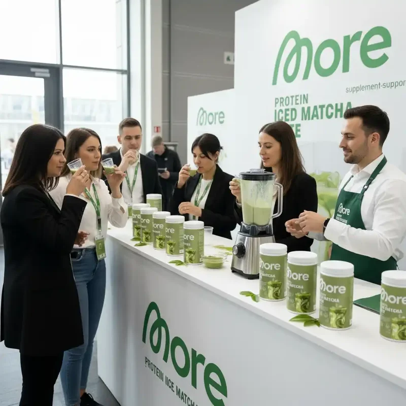 Protein Iced Matcha Latte von More Nutrition 500g