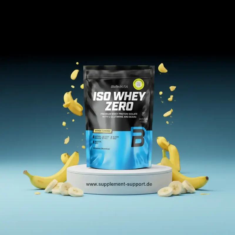 BioTech USA Iso Whey Zero Protein Pulver 454g