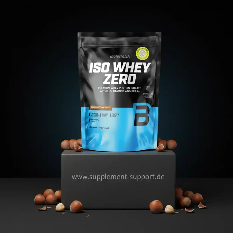 BioTech USA Iso Whey Zero Protein Pulver 454g
