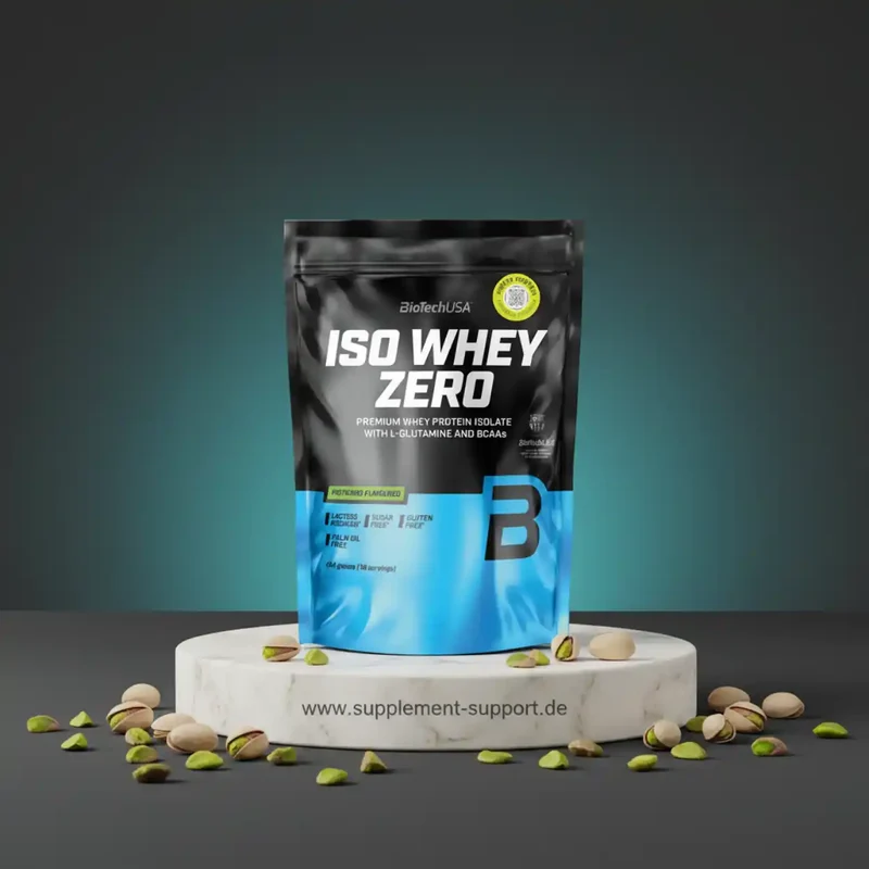 BioTech USA Iso Whey Zero Protein Pulver 454g