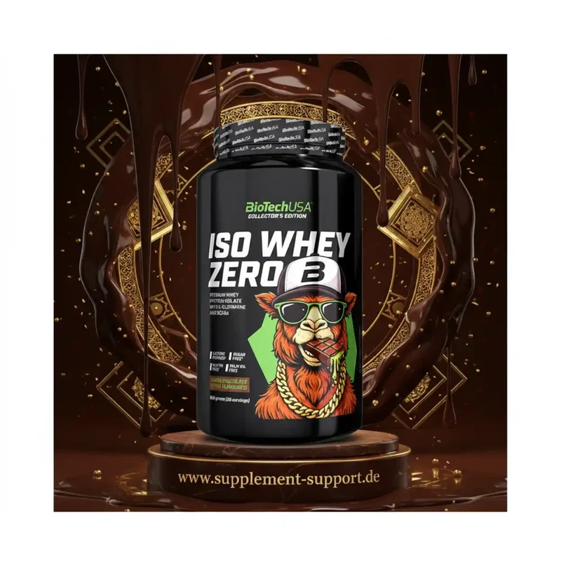 BioTech USA Iso Whey Zero Protein Pulver 908g