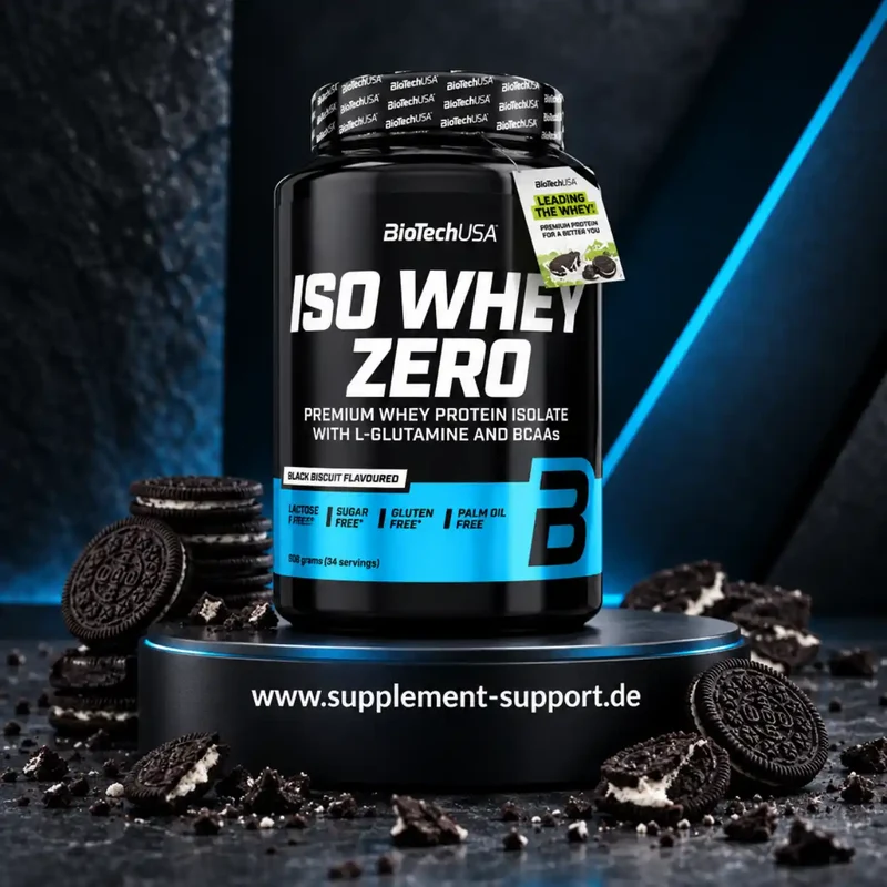 BioTech USA Iso Whey Zero Protein Pulver 908g